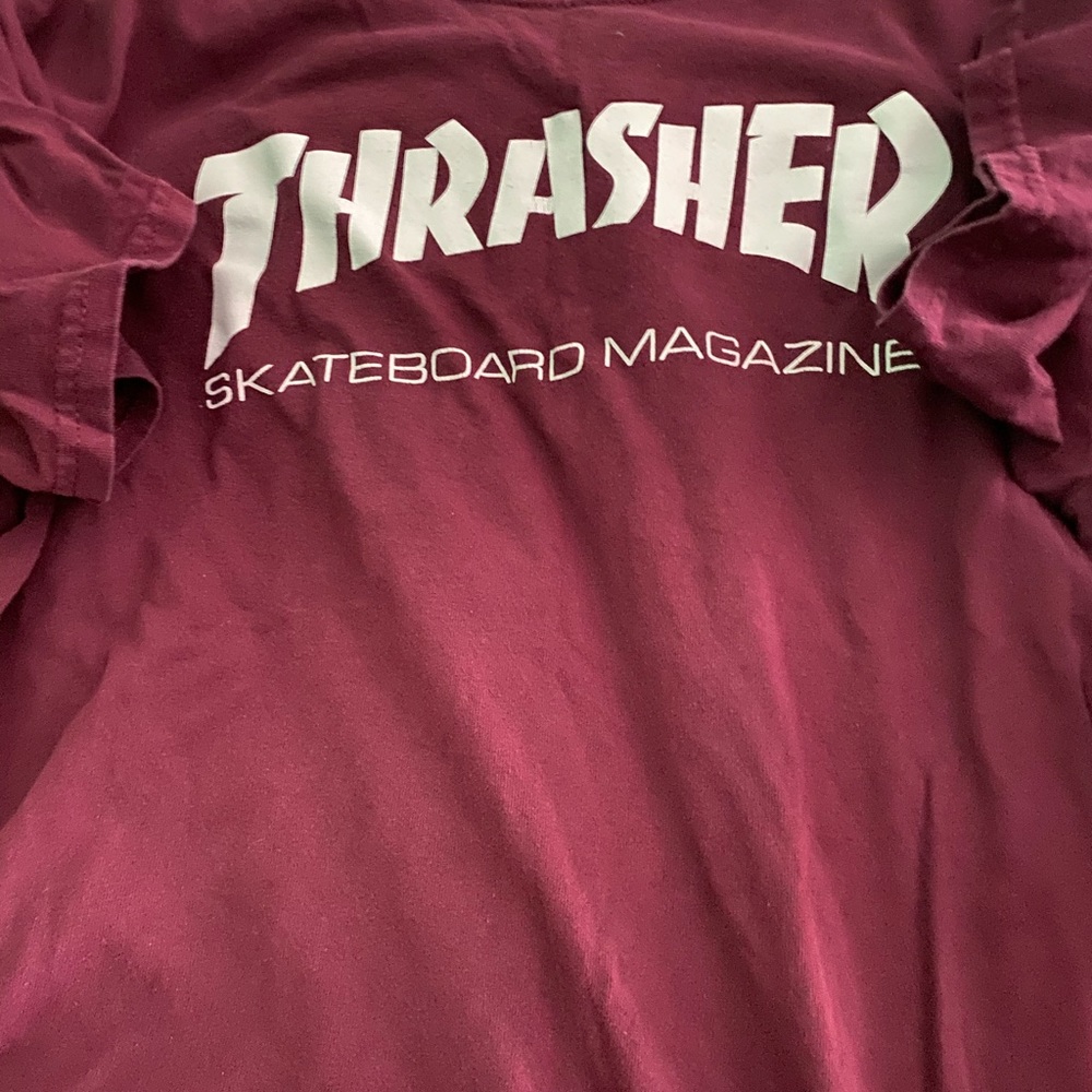 thrasher short sleeve size large